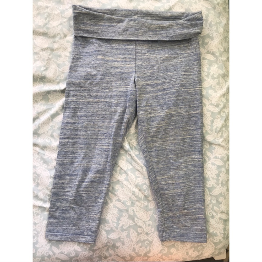 Aerie Blue Cropped Leggings